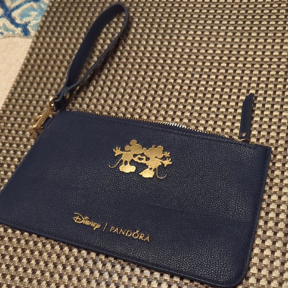 Disney Pandora Navy Wristlet